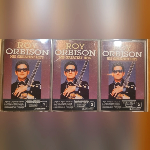 *Rare* Roy Orbison: His Greatest Hits 3 Cassettes Tape Reader's Digest - Picture 5 of 8